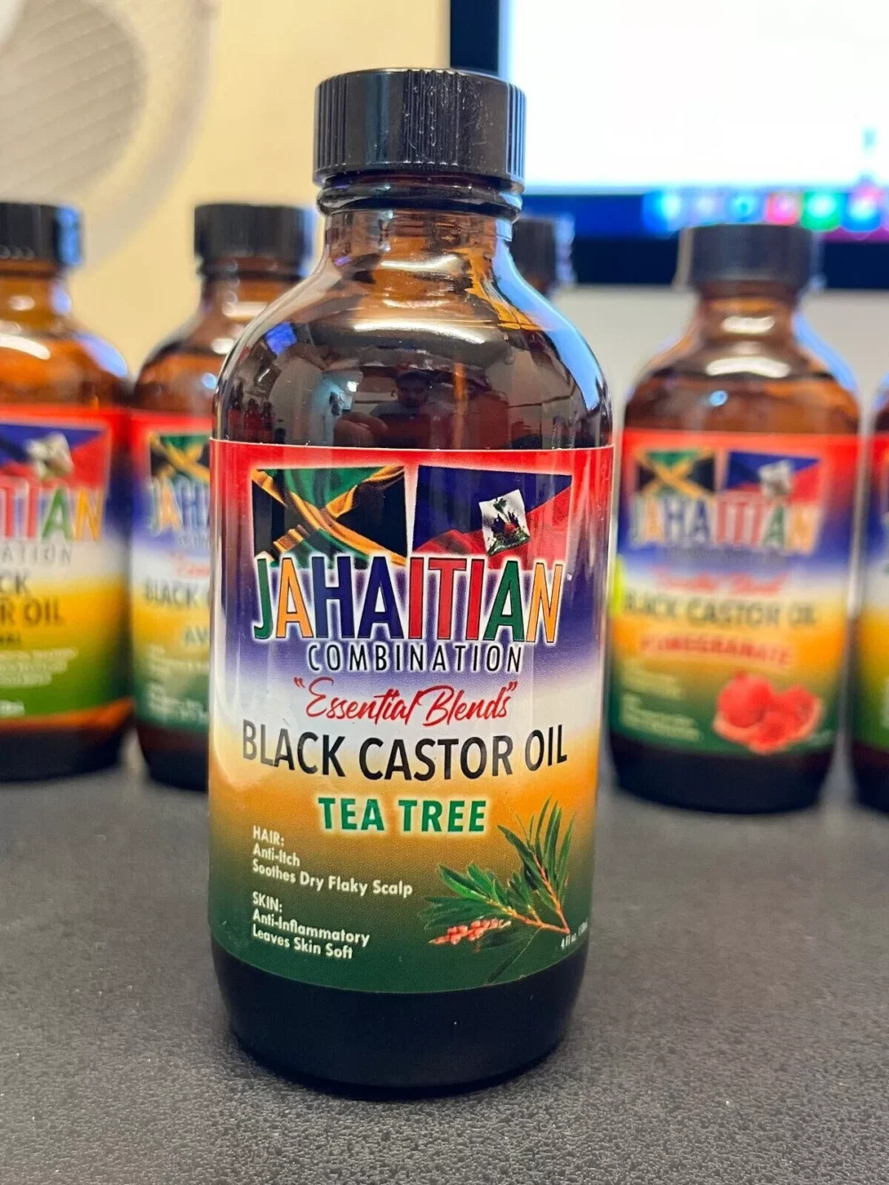 Jahaitian Combination Essential Blend Black Castor Oil Tea Tree - Image 2