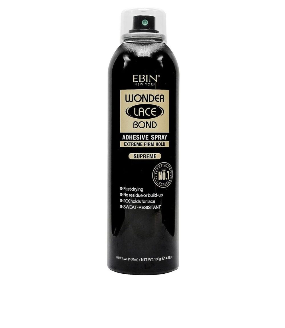 Ebin New York Wonder Lace Bond Wig Adhesive Spray Supreme 400ml - Image 2