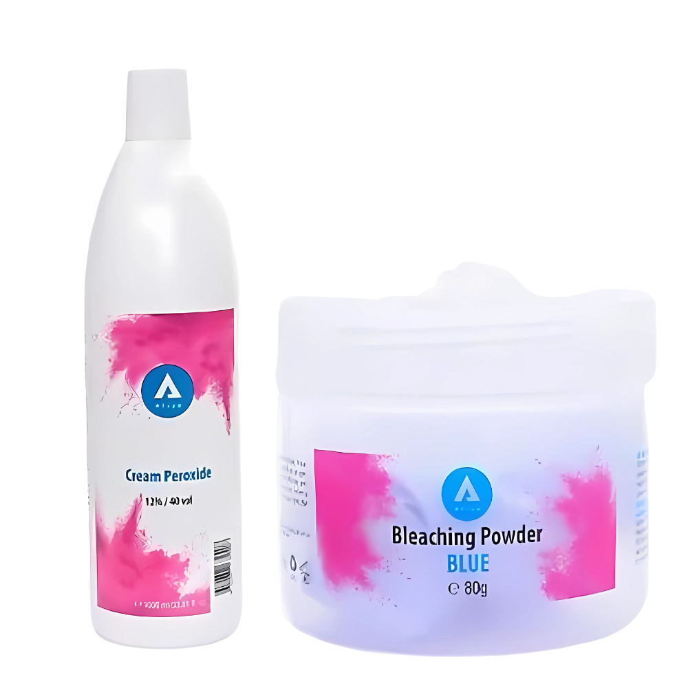 Blue Bleach Hair Powder Highlight Bleaching Powder Develop Tone Care