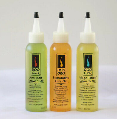 Doo Gro Anti-Itch Hair Growth Oil with Tea Tree | Pack Of Three