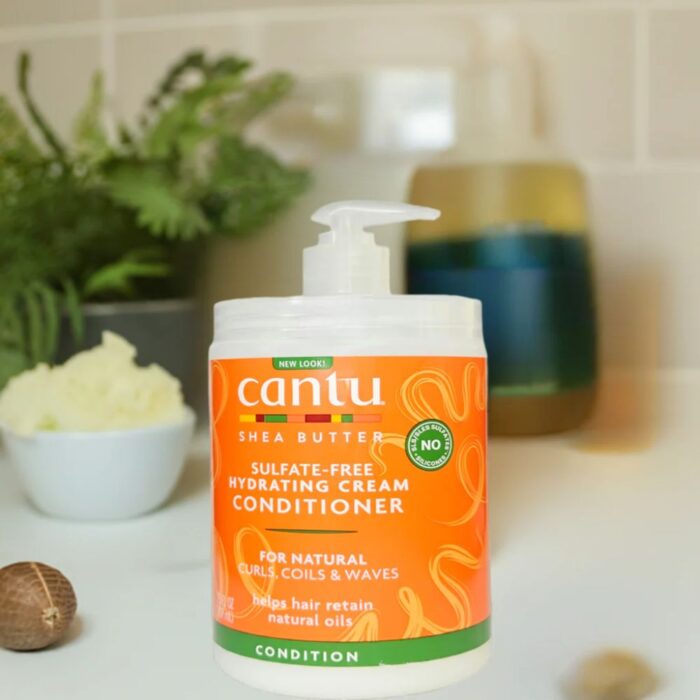 Cantu Shea Butter Sulfate Free Hydrating Cream Conditioner 710ml + Free Delivery - Image 2