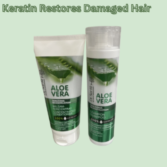 Dr Sante ALOE VERA Shampoo 250ml + Conditioner 200ml Set for All Hair Types - Image 2