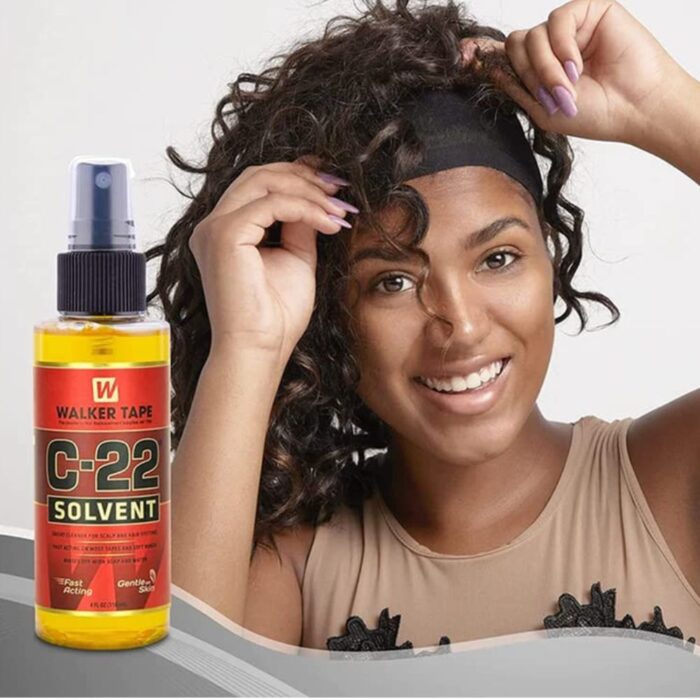3x Walker Tape C-22 Solvent Wig Adhesive Remover 4fl Oz - Fast-Acting Citrus Solution for Hair Replacement Systems - Image 4