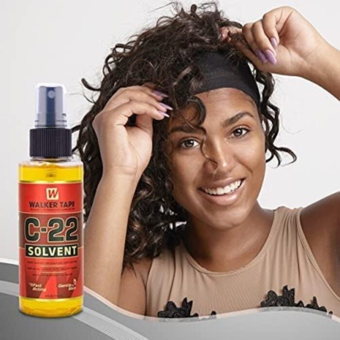 3x Walker Tape C-22 Solvent Wig Adhesive Remover 4fl Oz - Fast-Acting Citrus Solution for Hair Replacement Systems - Image 5