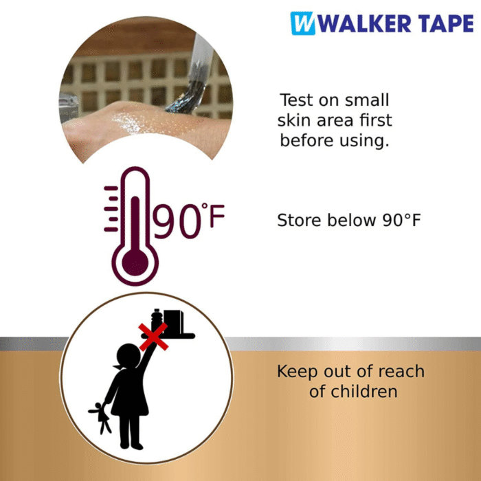 Walker Tape C.22 Solvent Wig Adhesive Remover 12oz+3.4oz Ultra Hold Hair System - Image 5