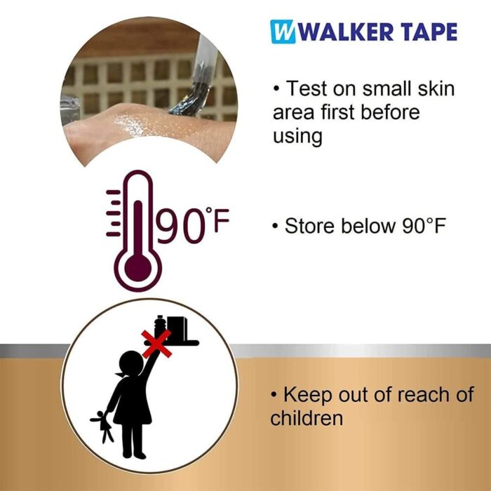 3x Walker Tape C-22 Solvent Wig Adhesive Remover 4fl Oz - Fast-Acting Citrus Solution for Hair Replacement Systems - Image 7