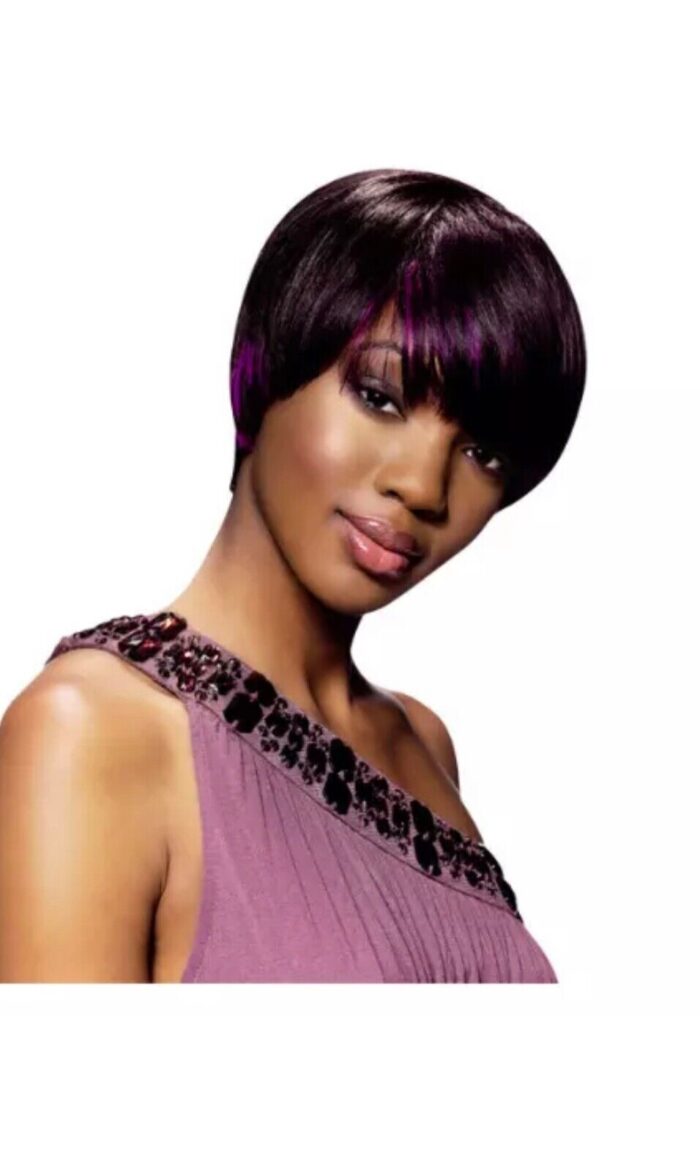 Sleek Ella Wig Fashion Human Hair Wig With Free Wig Cap Free UK Seller