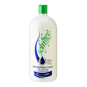 Sof N Free Moisturizing 2 in 1 Hair Curl Activator, Lotion, Gel 1 Liter