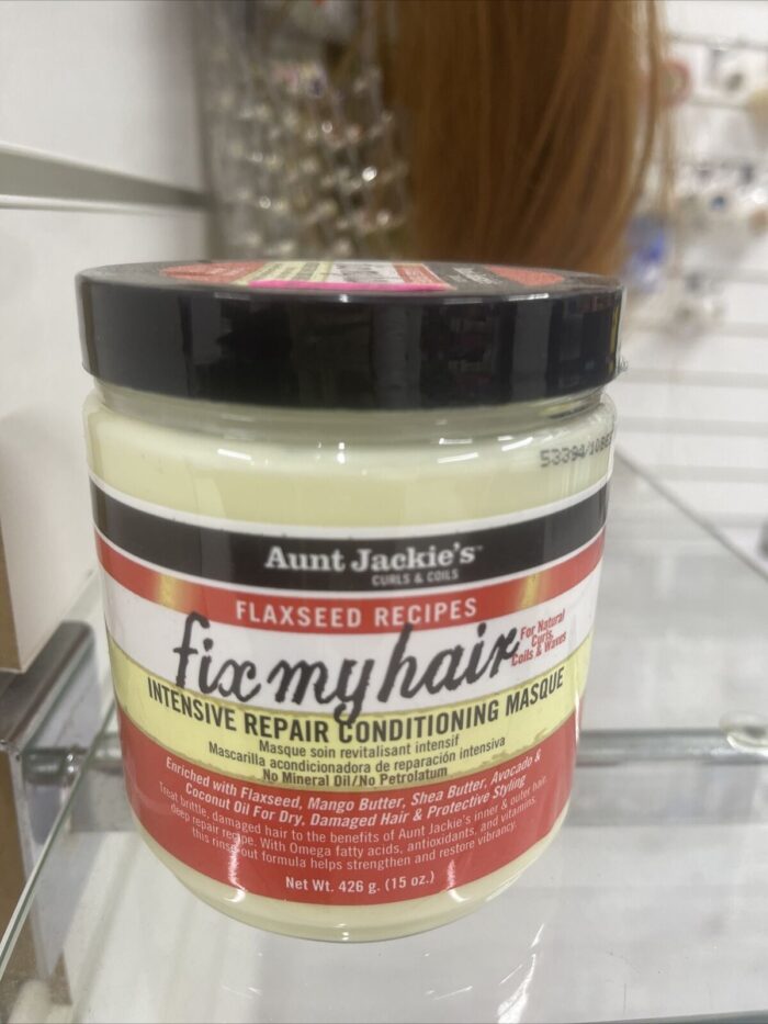 Aunt Jackie's Flaxseed Recipes Fix My Hair Conditioning Masque