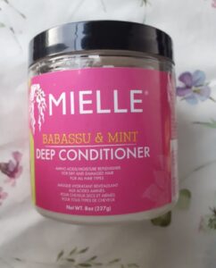 MIELLE Babassu & Mint DEEP CONDITIONER 8oz. (227g)