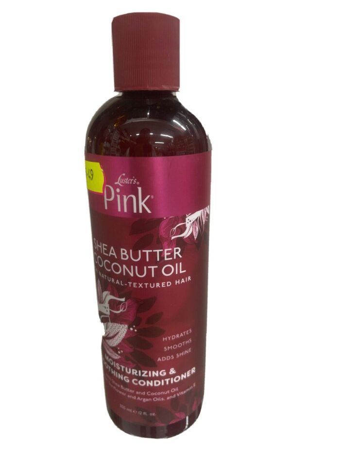 Luster's Pink Shea Butter Coconut Oil Moisturizing & Smoothing Conditioner 355ml