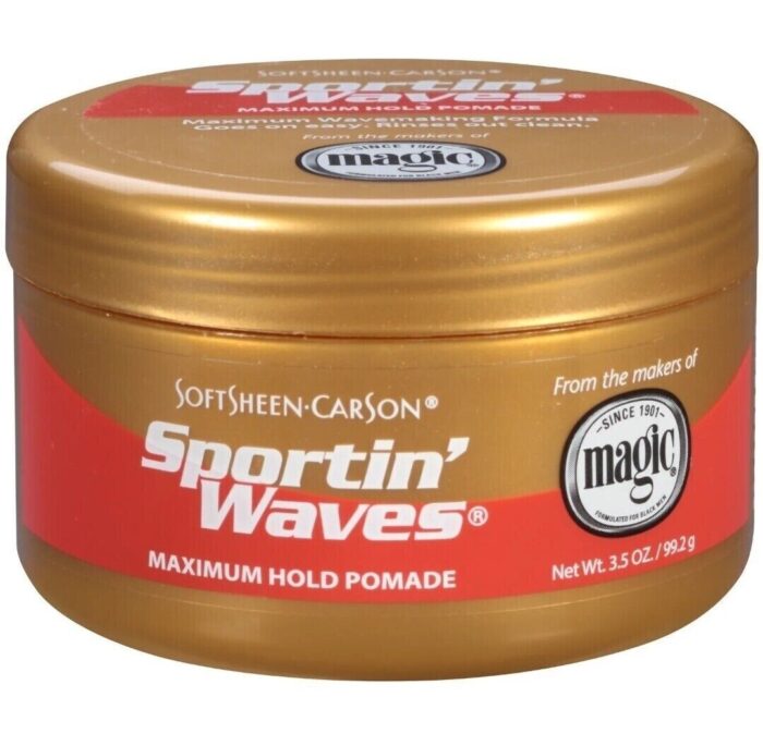 Soft Sheen Carson ​Sportin Waves Maximum Hold Gel Pomade - Full Range