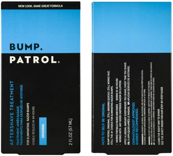 Bump Patrol After Shave Treatment For Eliminating Razor Bumps 2oz - Both Types