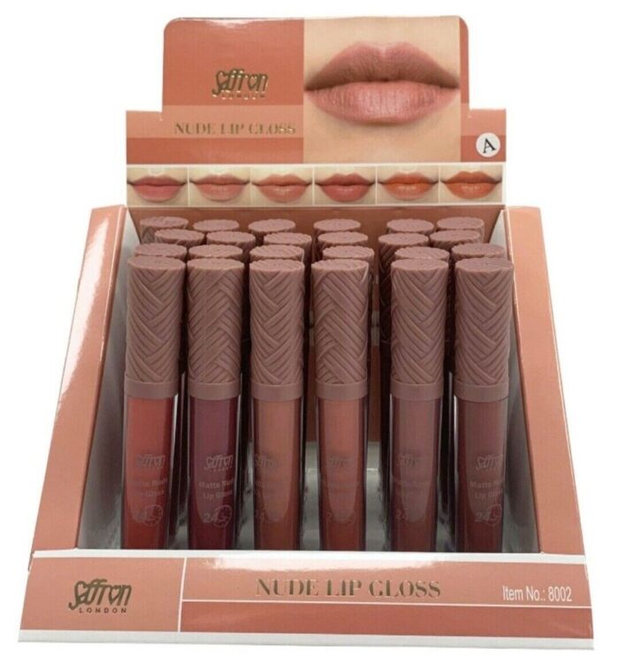 Saffron London Matte Nude Lip Gloss