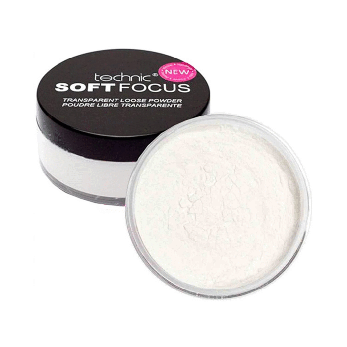 Technic Soft Focus Transparent Loose Finishing Face Powder Setting Fixing Makeup