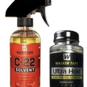 Walker Tape C.22 Solvent Wig Adhesive Remover 12oz+3.4oz Ultra Hold Hair System