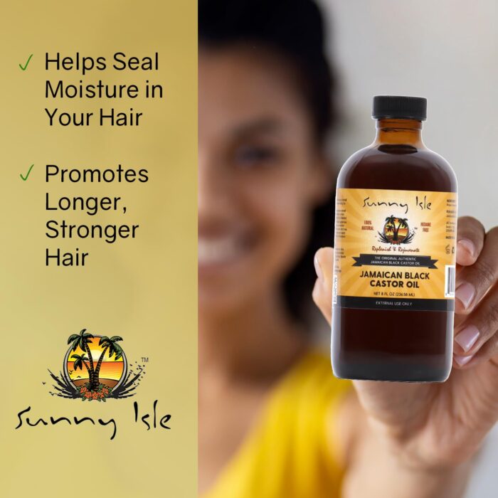 Jamaican Mango & Lime Black Castor Oil - Image 4