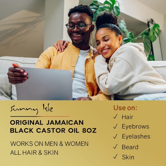 Jamaican Mango & Lime Black Castor Oil - Image 5