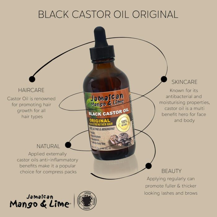 Jamaican Mango & Lime Black Castor Oil - Image 11