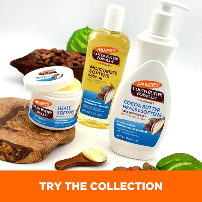 Palmer's Cocoa Butter Formula Daily Skin Therapy Cocoa Butter Body Lotion for Dry Skin - Image 4