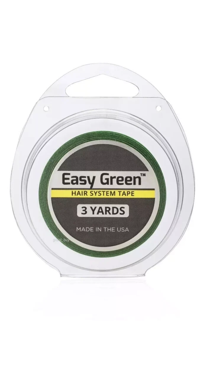 WALKER TAPE Easy Green 1/2"x3yd Replacement tapes for adhesive extensions