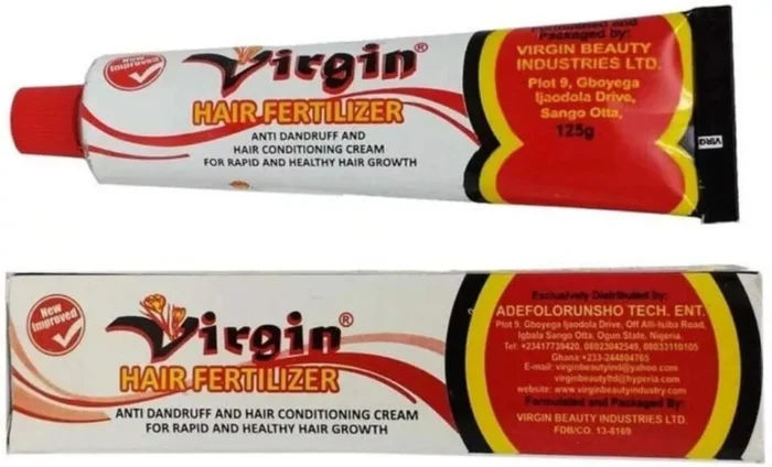 Virgin Hair Fertilizer | Anti-Dandruff, Conditioning & Rapid Hair Growth 125g
