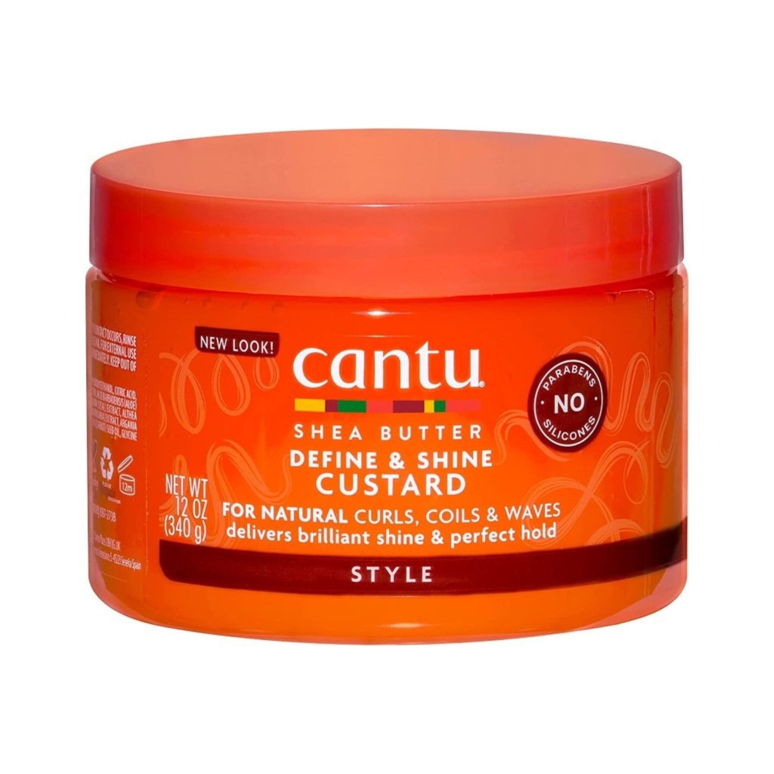 Cantu Curling Custard Define & Nourish Curly Hair Naturally