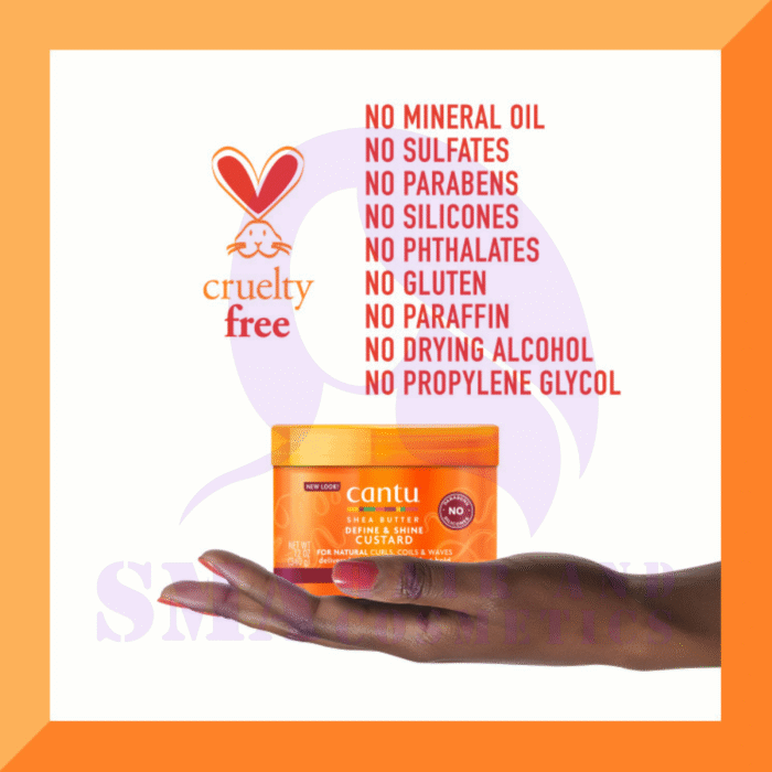 Cantu Curling Custard – Define & Nourish Curly Hair Naturally - Image 5