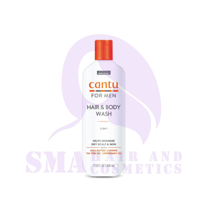 Cantu Men 2-in-1 Hair & Body Wash – Deep Cleansing & Hydrating Formula