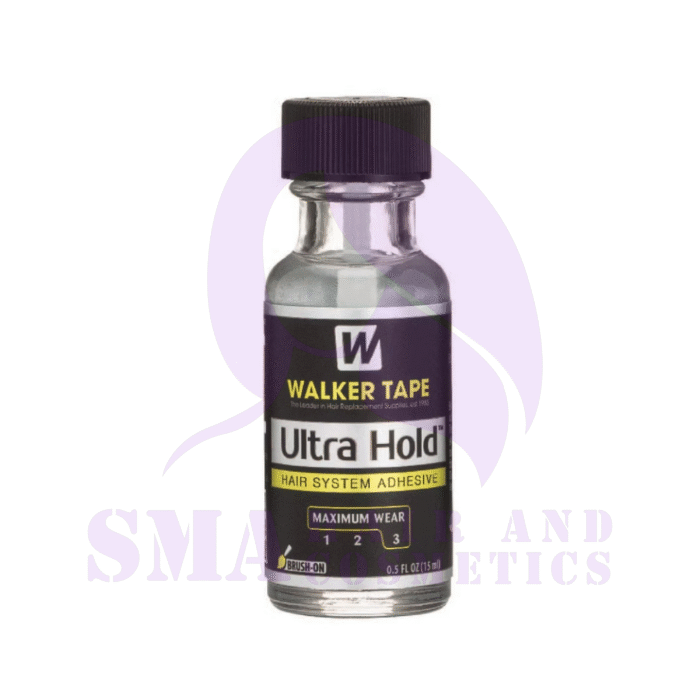 Ultra Hold Lace Wig Adhesive – 1/2 fl oz Brush-On - Long-Lasting, Waterproof Bond - SMA COSMETICS