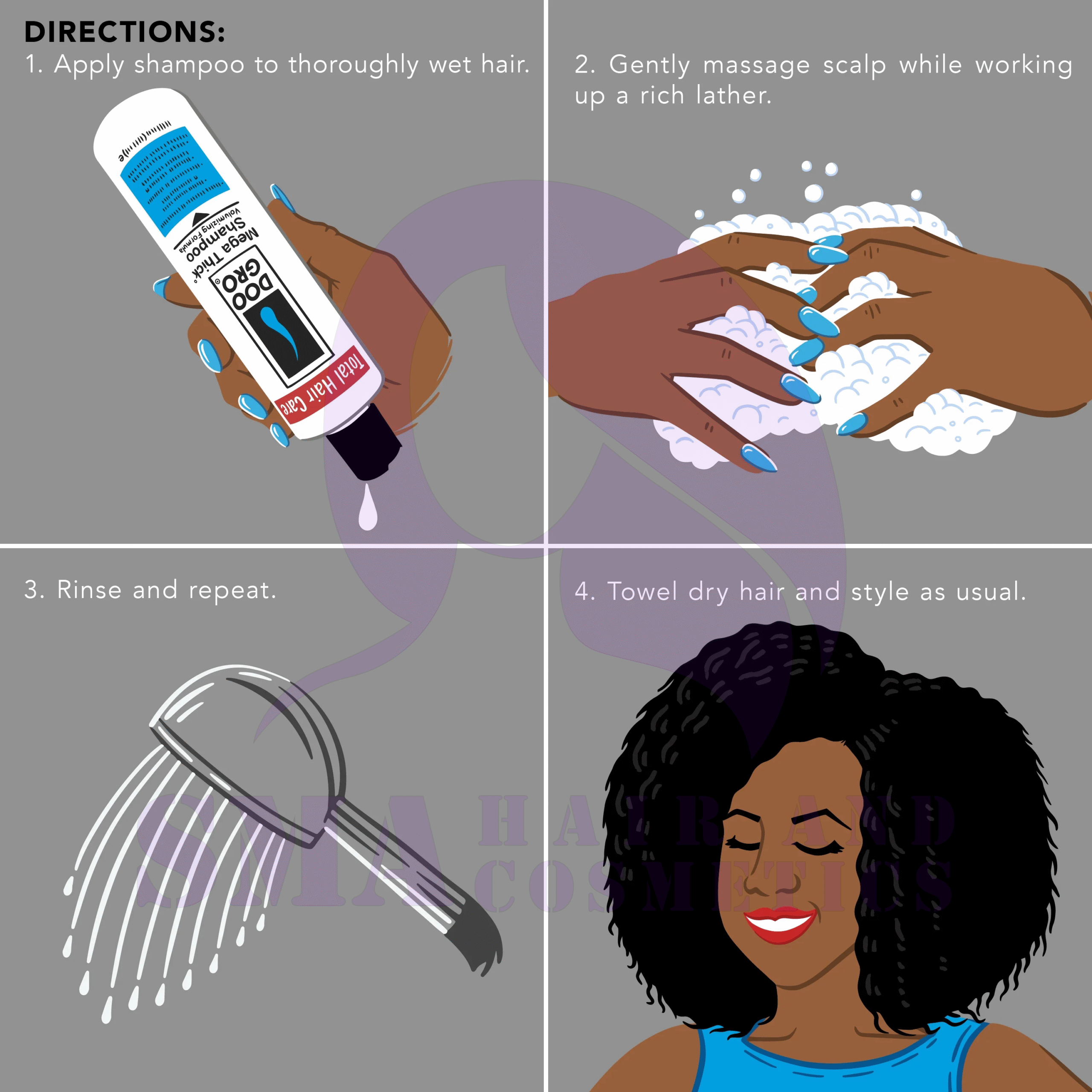 DOO GRO Mega Thick Volumizing Conditioner Strengthening 10oz - Image 2