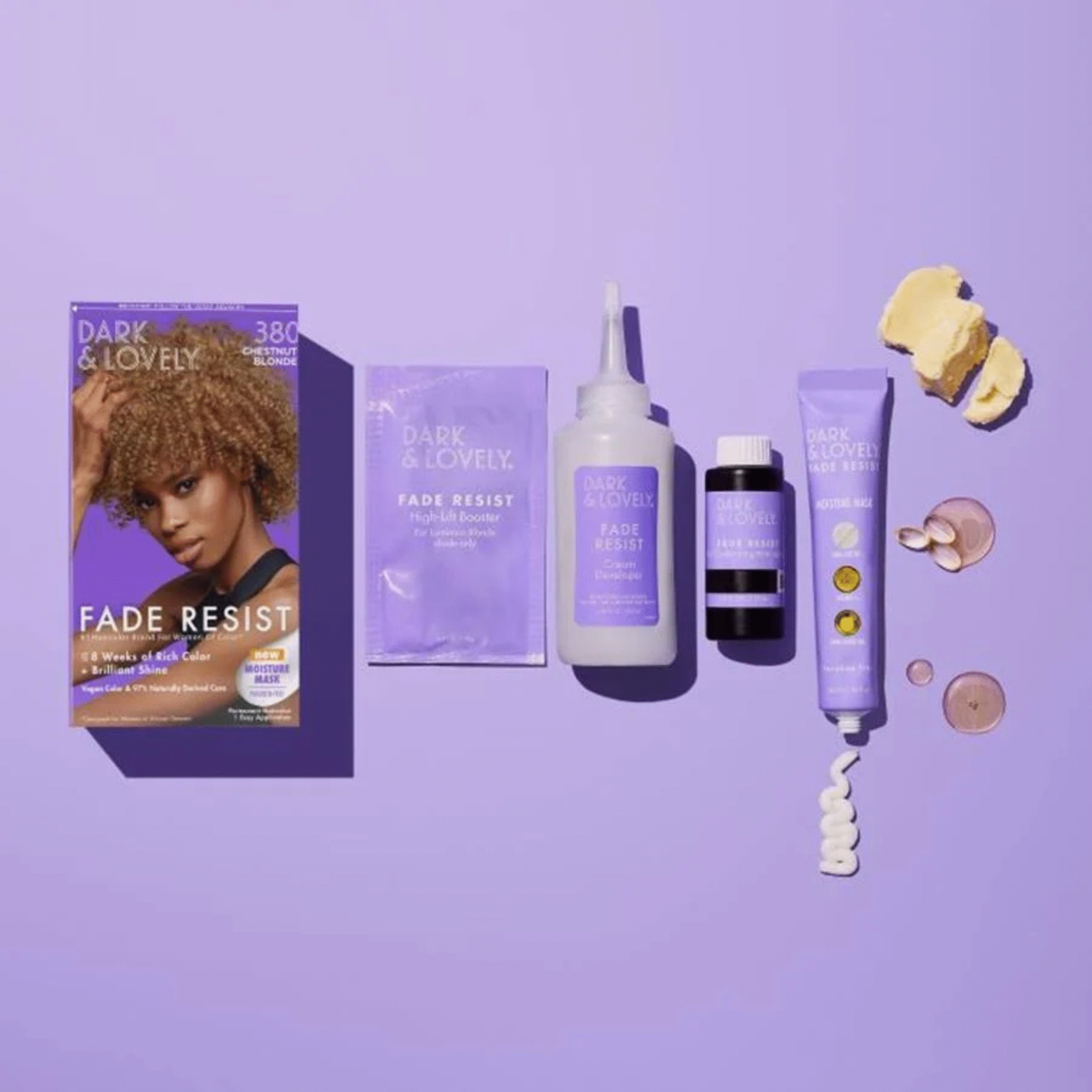 Dark & Lovely Fade Resist Rich Conditioning Color Chestnut Blonde Hair Dye - Image 2