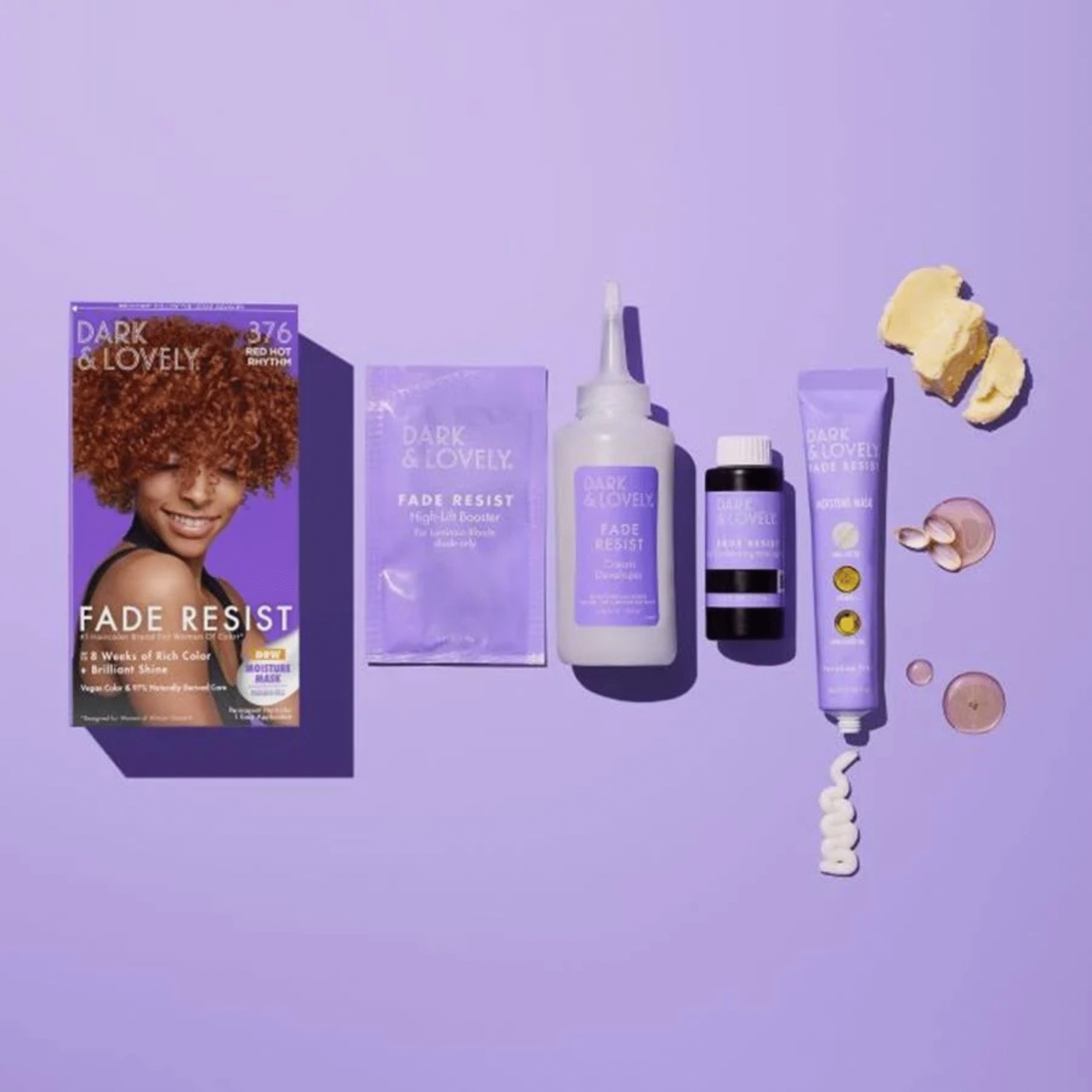 Dark & Lovely Fade Resist Rich Conditioning Color Red Hot Rhythm Hair Dye - Image 2