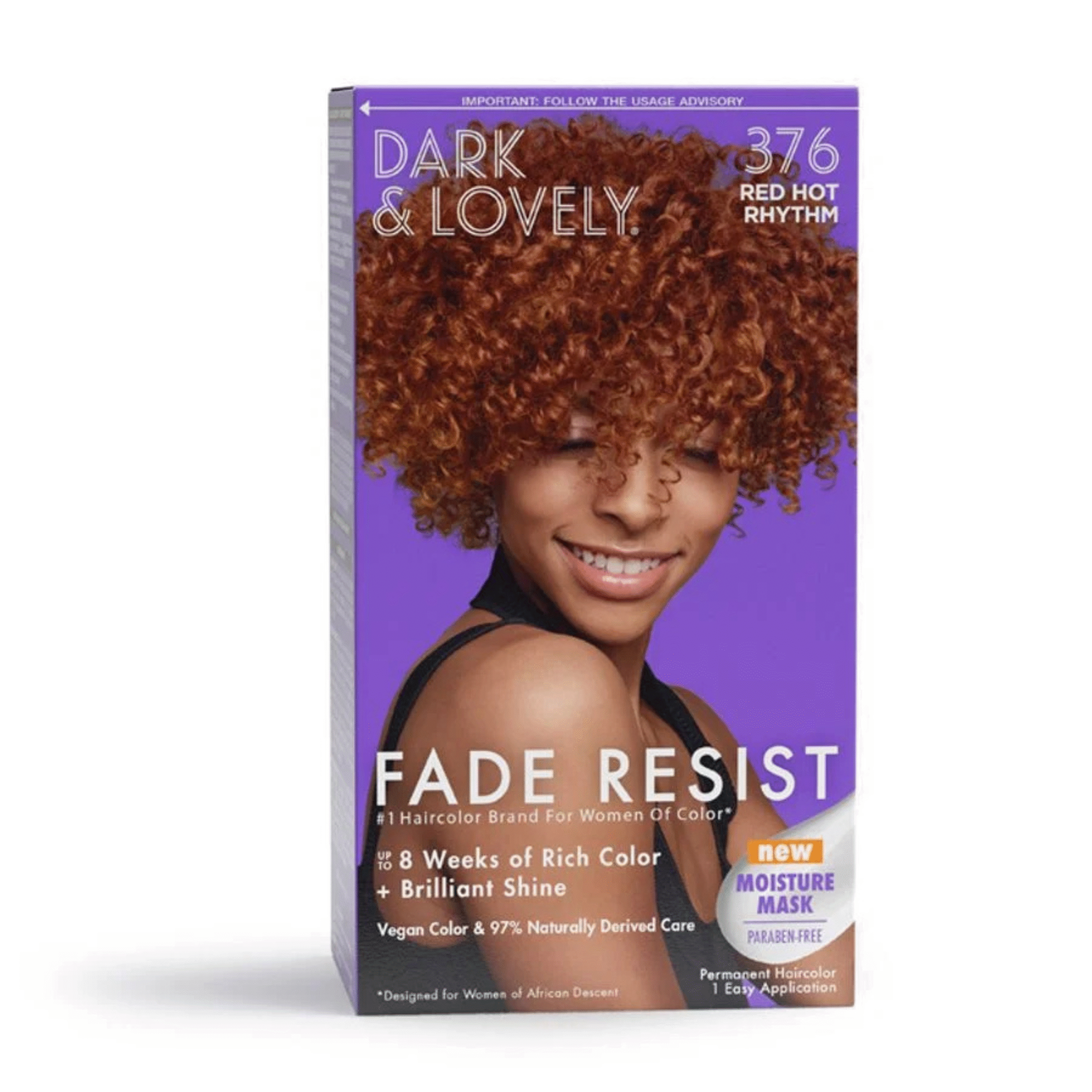 Dark & Lovely Fade Resist Rich Conditioning Color Red Hot Rhythm Hair Dye