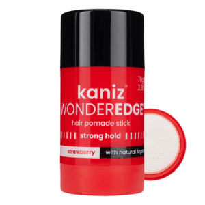 Kaniz Edge Stick Hair Pomade – Strawberry | Strong Hold & Sleek Shine (70 g)