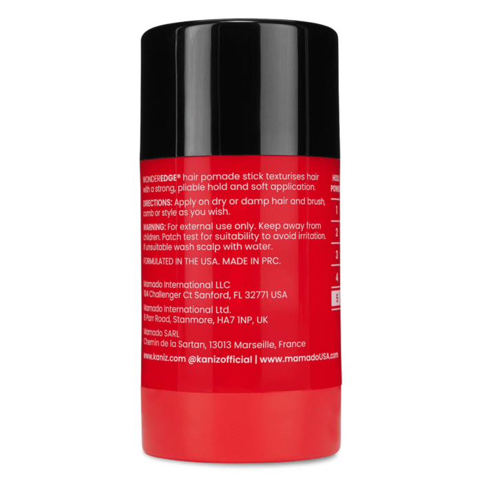 Kaniz Edge Stick Hair Pomade – Strawberry | Strong Hold & Sleek Shine (70 g) - Image 4