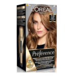 Loreal Paris Preference Hair Color 7.0 Vienna Medium Blonde Hair Dye