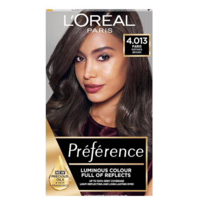 L'Oréal Paris Préférence Permanent Hair Colour – 4.013 Paris Refined Brown