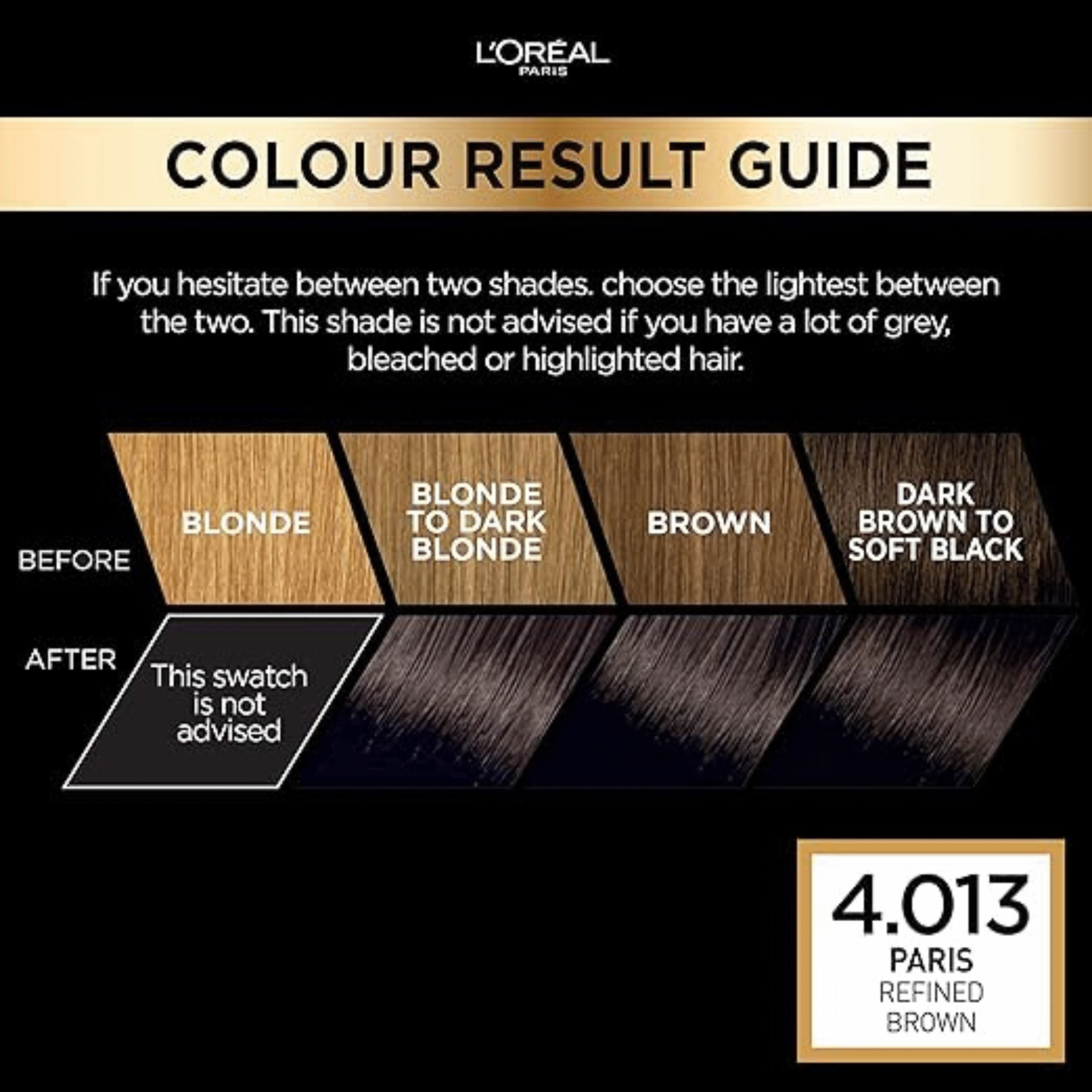 Loreal Paris Preference Hair Color 4.013 Paris Refined Brown Hair Dye - Image 2