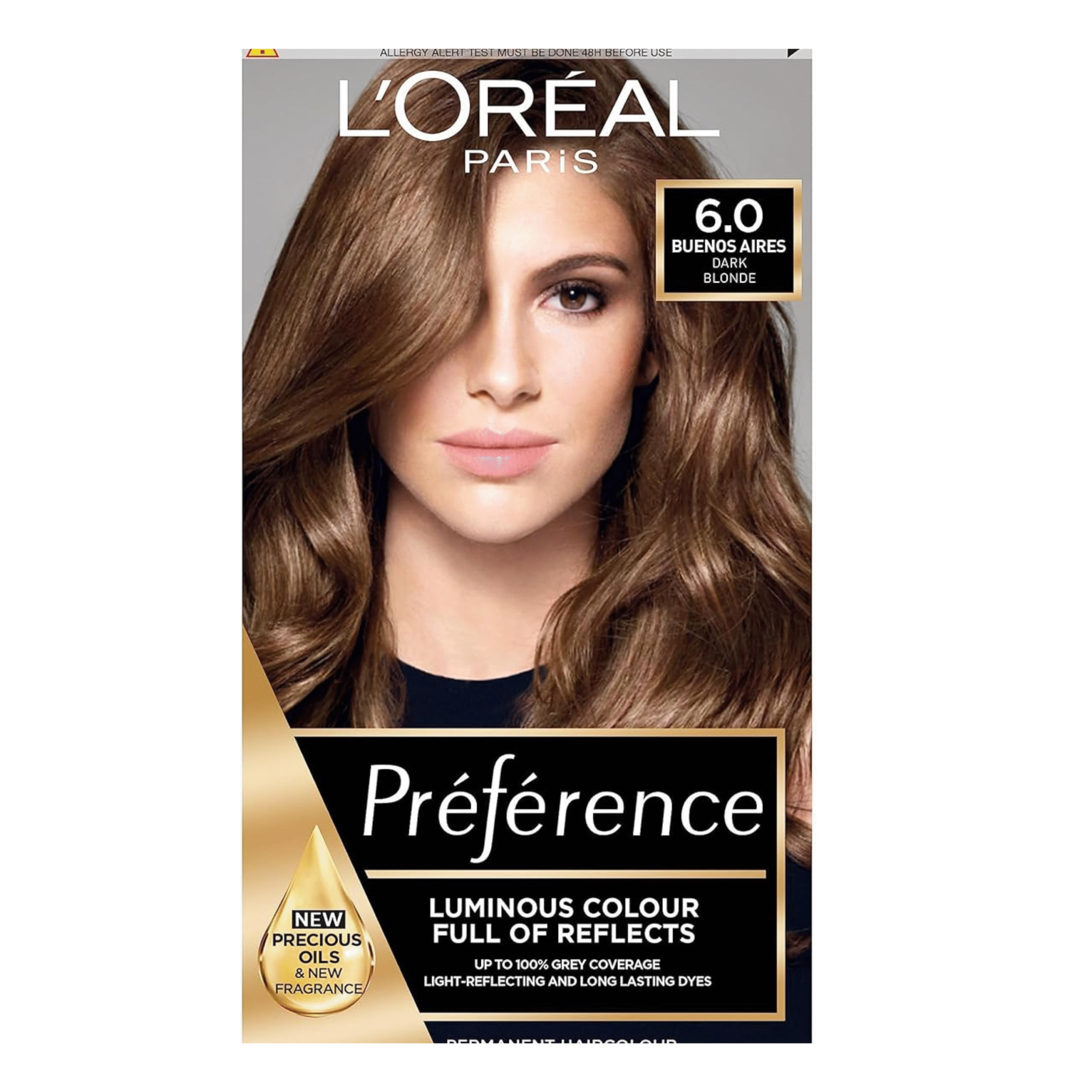 Loreal Paris Preference Hair Color 6.0 Buenos Aires Dark Blonde Hair Dye