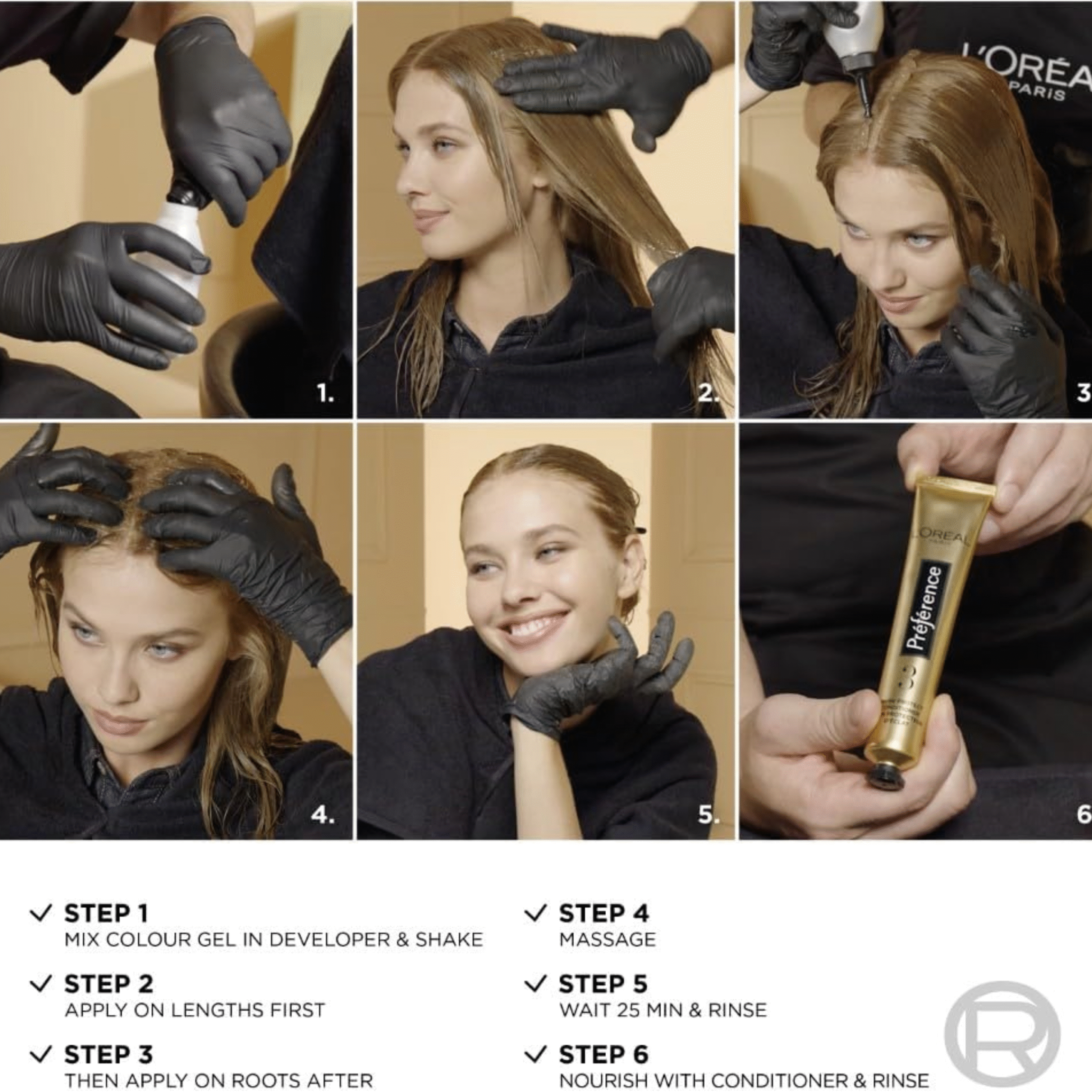 Loreal Paris Preference Permanent Hair Color 6.45 Brooklyn Hair Dye - Image 6