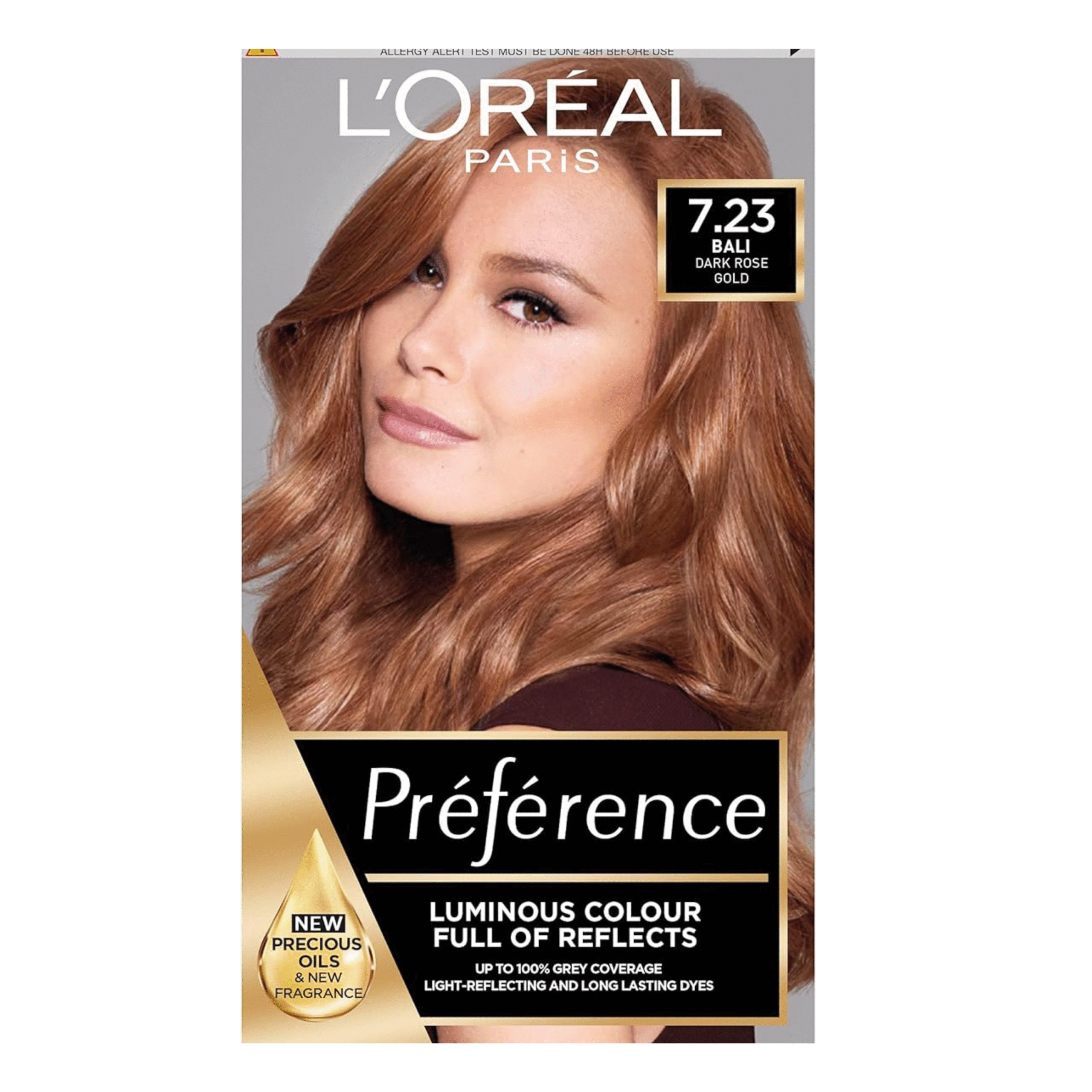 Loreal Paris Preference Hair Color 7.23 Bali Hair Dye ( Pack of 3)