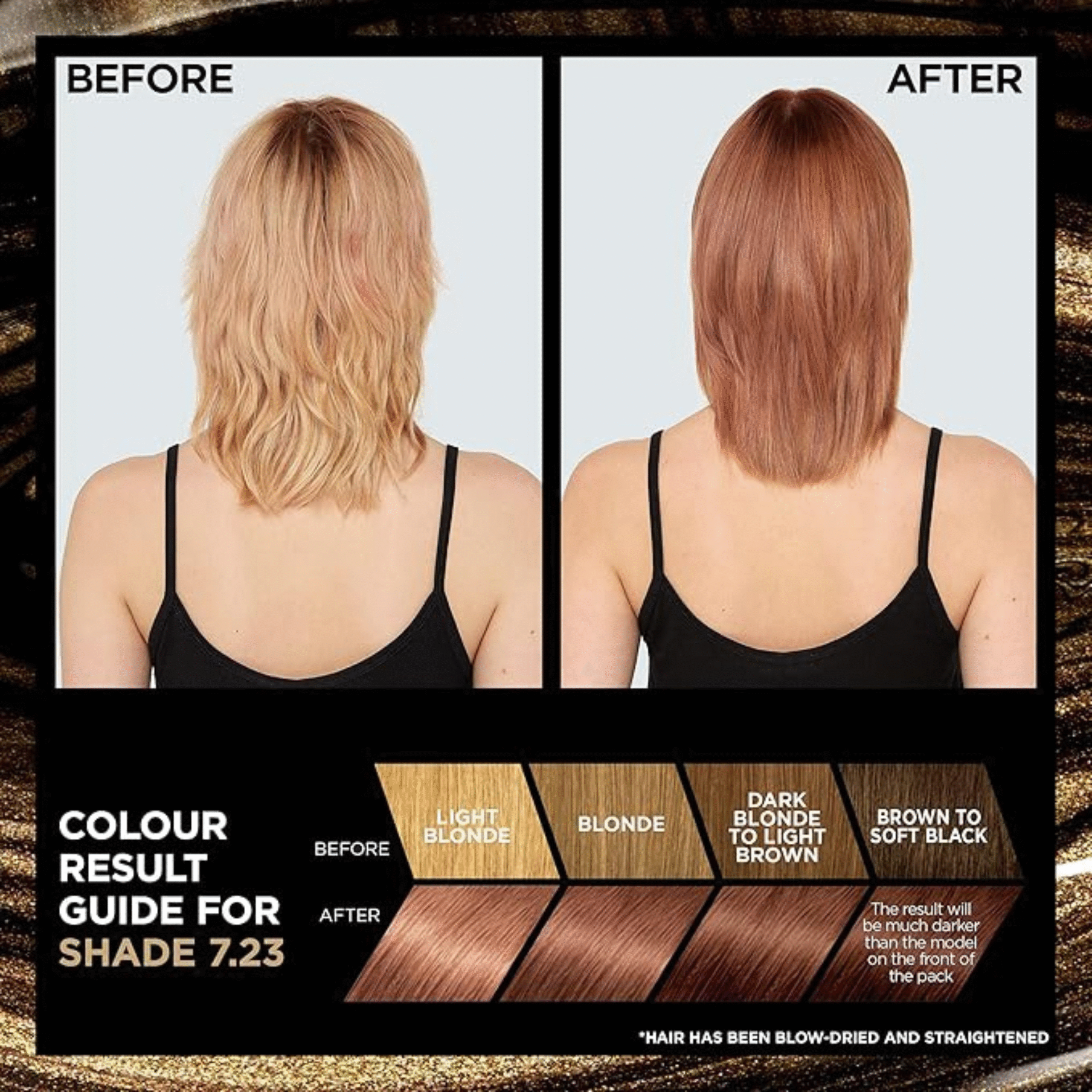 Loreal Paris Preference Hair Color 7.23 Bali Hair Dye ( Pack of 3) - Image 3