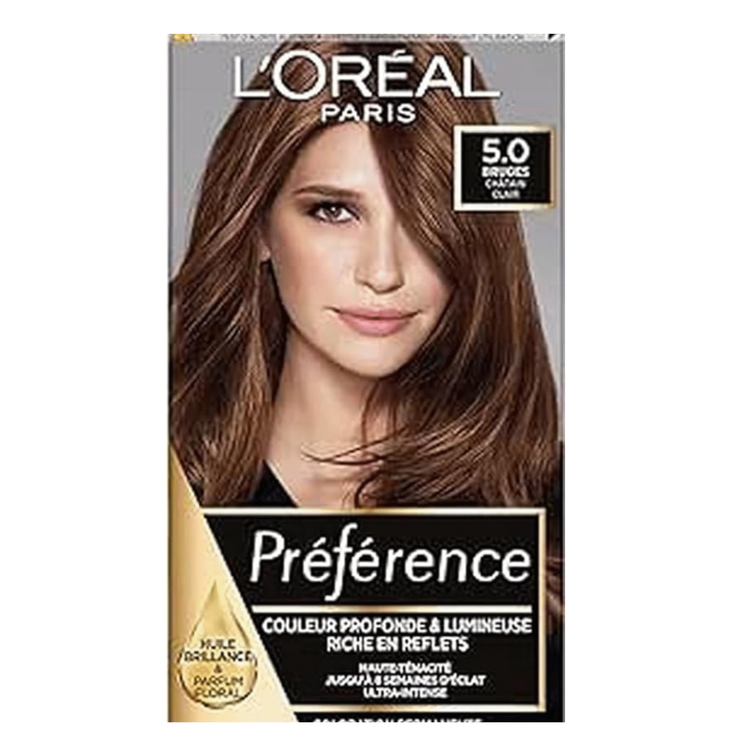 Loreal Preference Hair Color Bruges 5.0 Light Brown Hair Dye