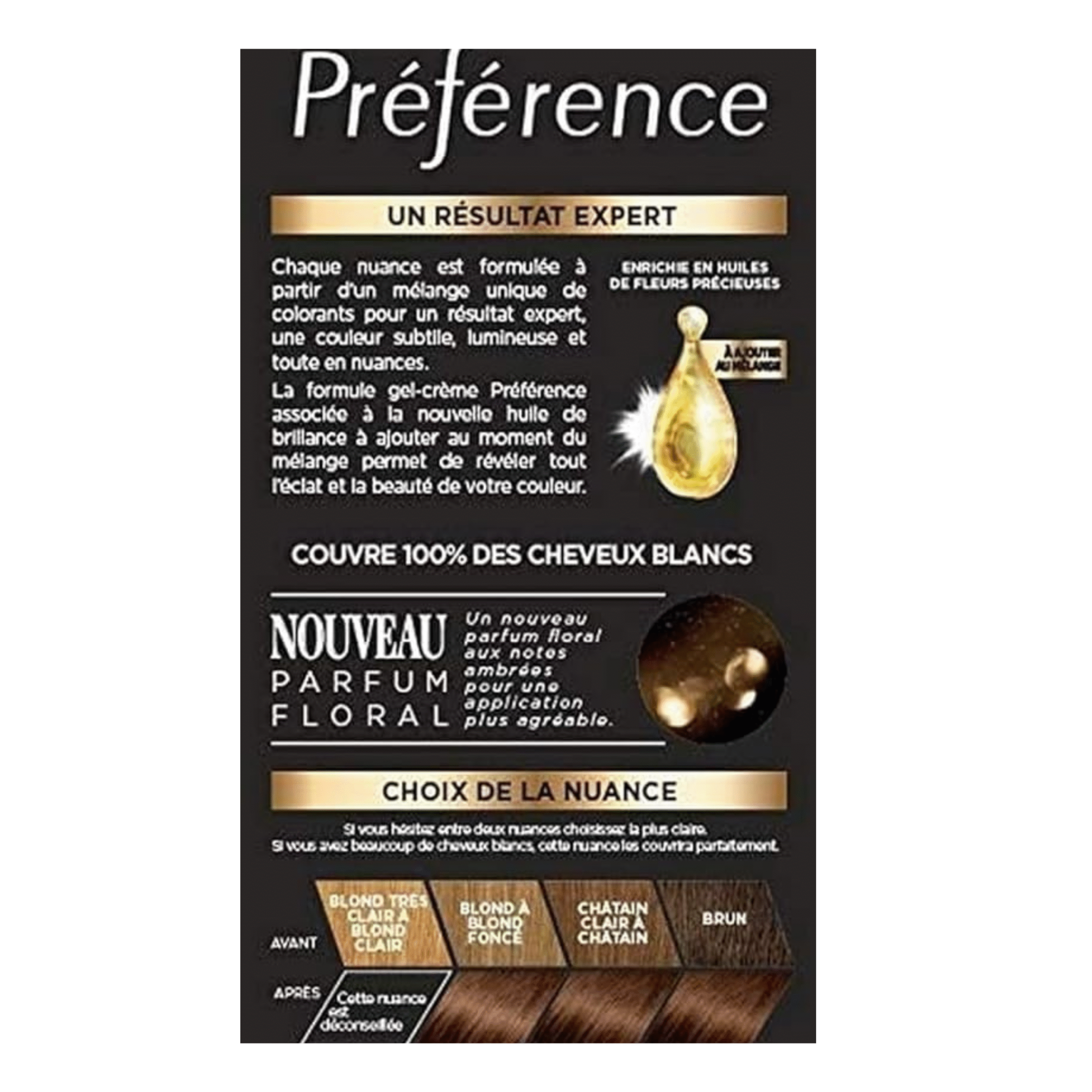 Loreal Preference Hair Color Bruges 5.0 Light Brown Hair Dye - Image 2