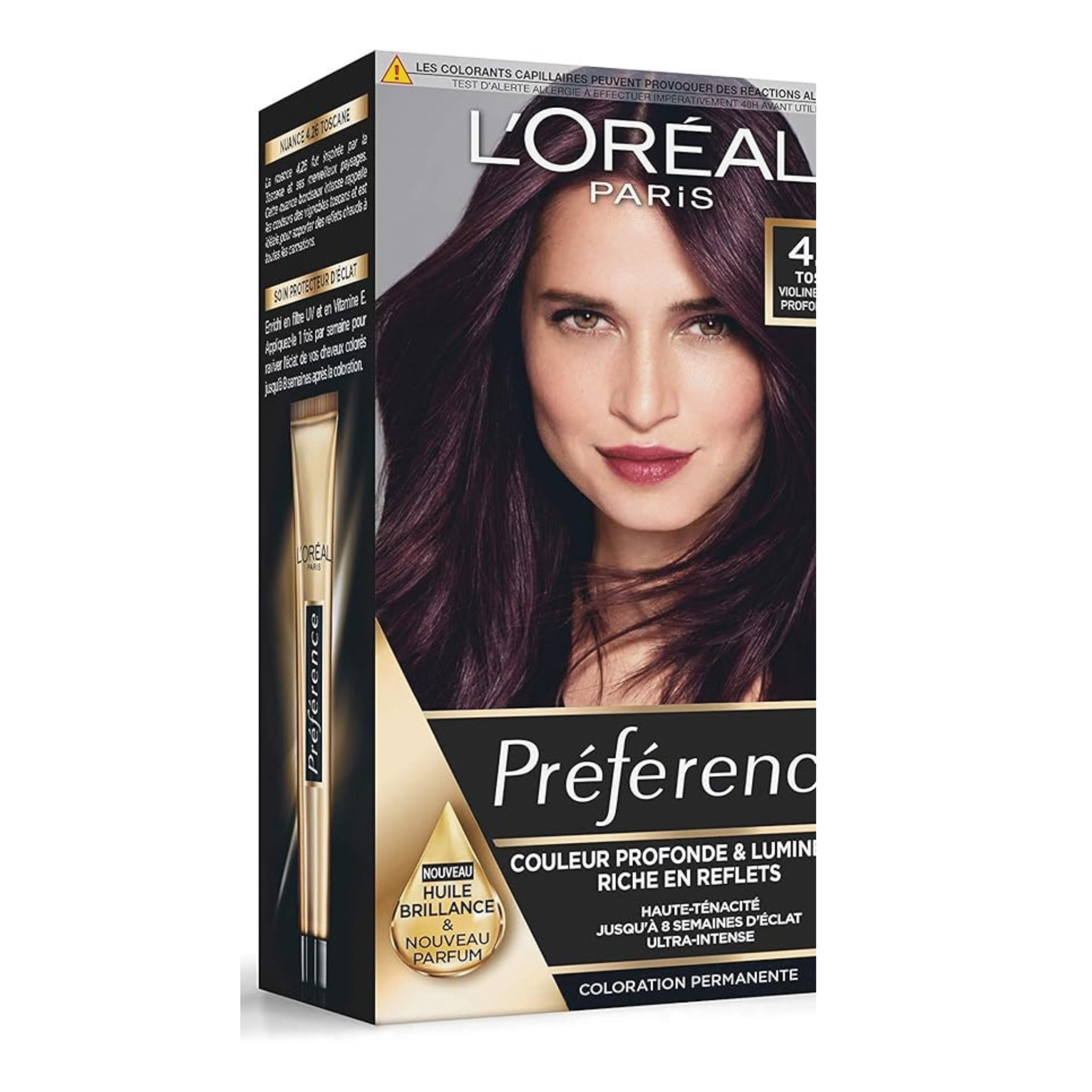 Loreal Paris Preference Hair Color Tuscany 4.26 Intense Purple Hair Dye