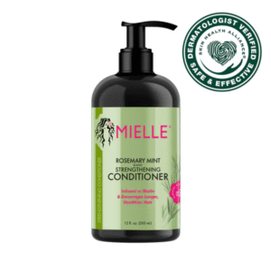 Mielle Organics Rosemary Mint Strengthening Conditioner – Infused with Biotin for Moisture, Strength & Shine – 12 fl. oz.