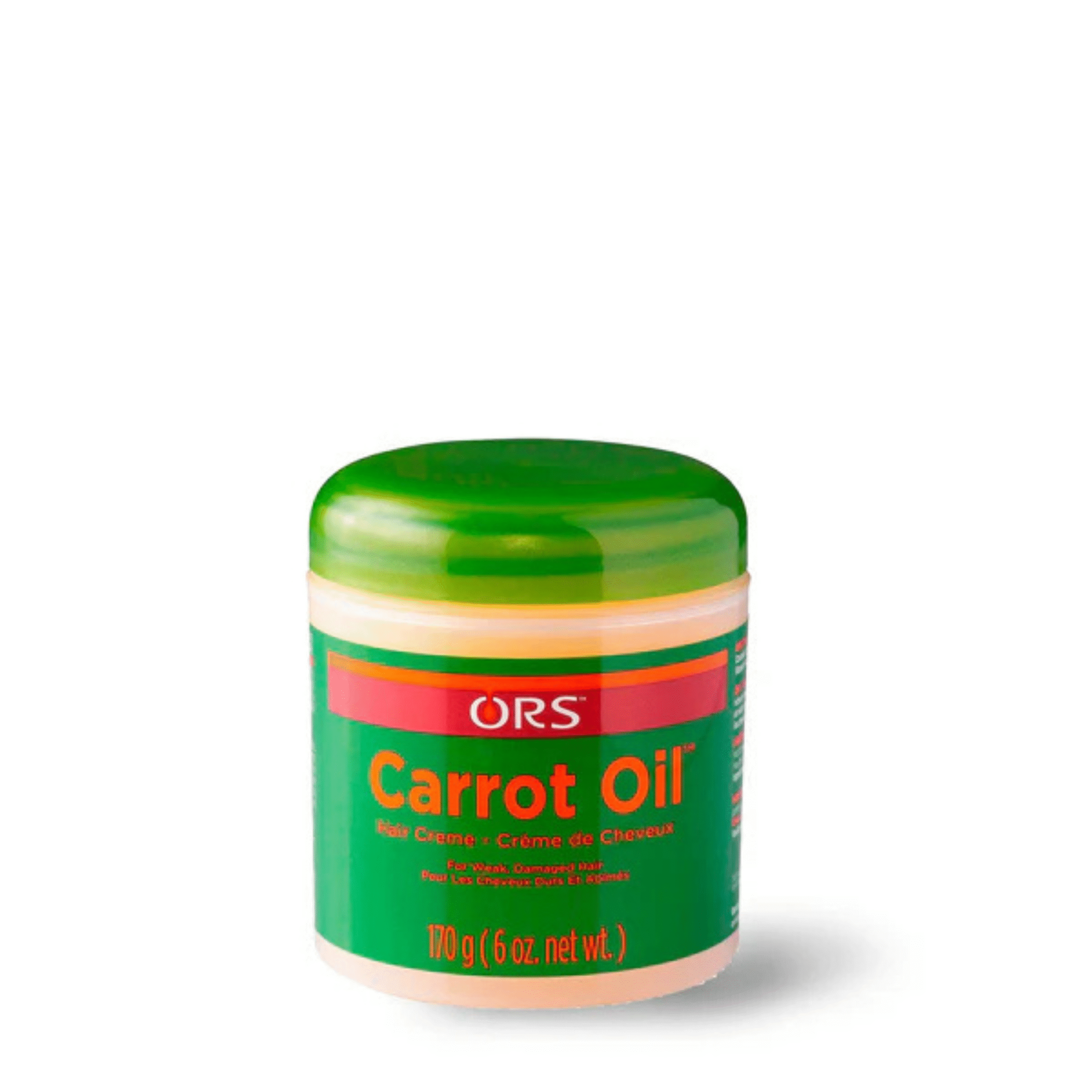 ORS Carrot Oil Hairdress Nourishing Hair & Scalp Cream with Beta-Carotene 6.0oz