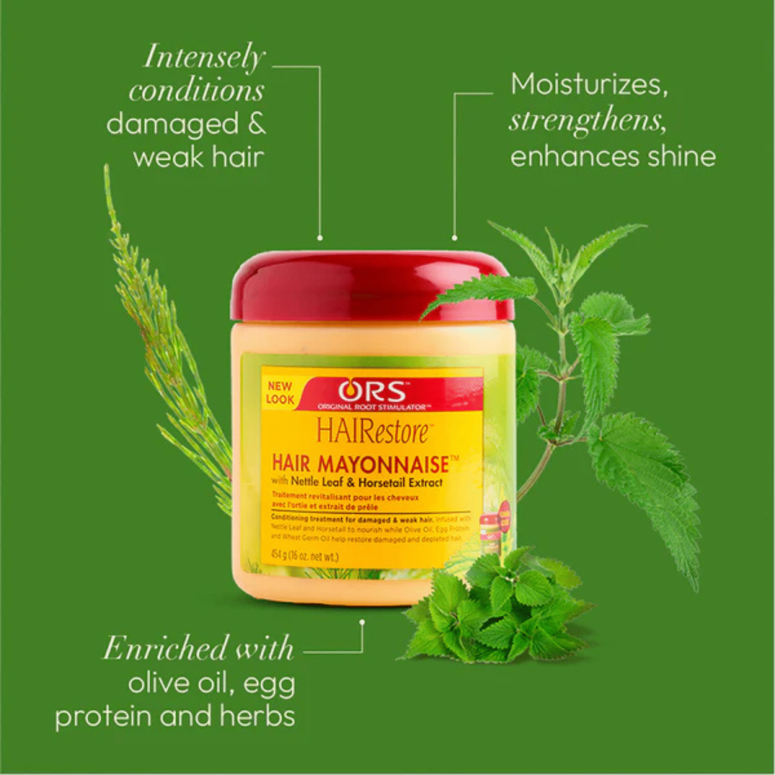 ORS HAIRestore Hair Mayonnaise Protein-Rich Treatment 16.0oz - Image 4