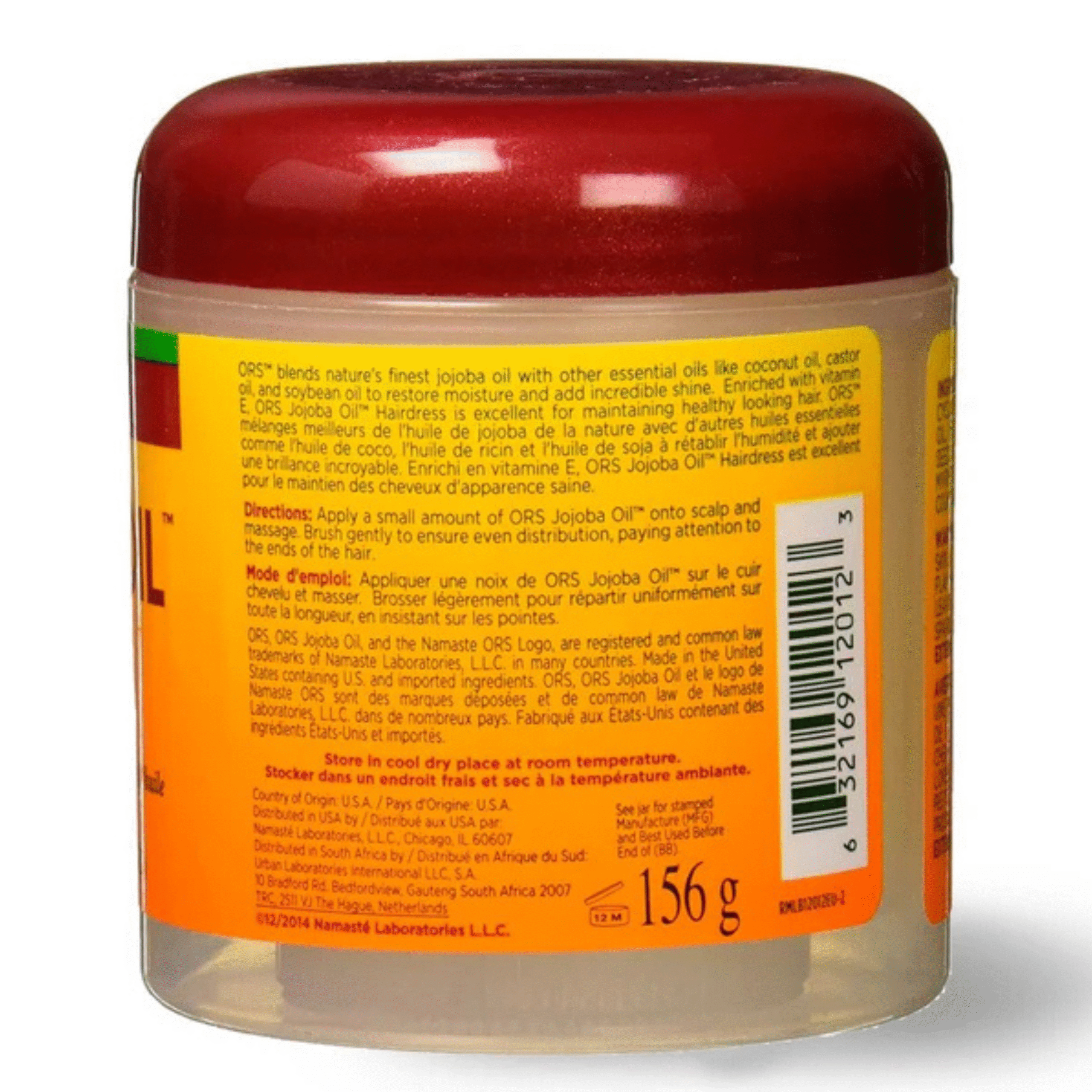 ORS Jojoba Oil Hairdress Lightweight Moisturizing & Shine-Enhancing Hair Cream 5.5oz - Image 2